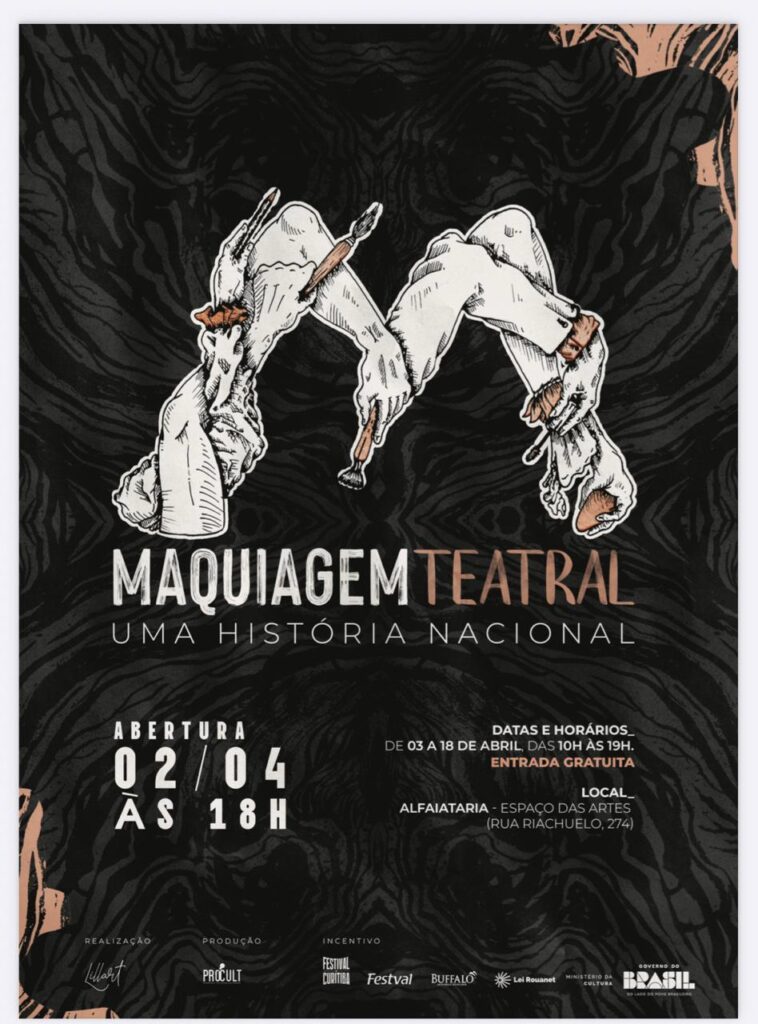 maquiagem teatral